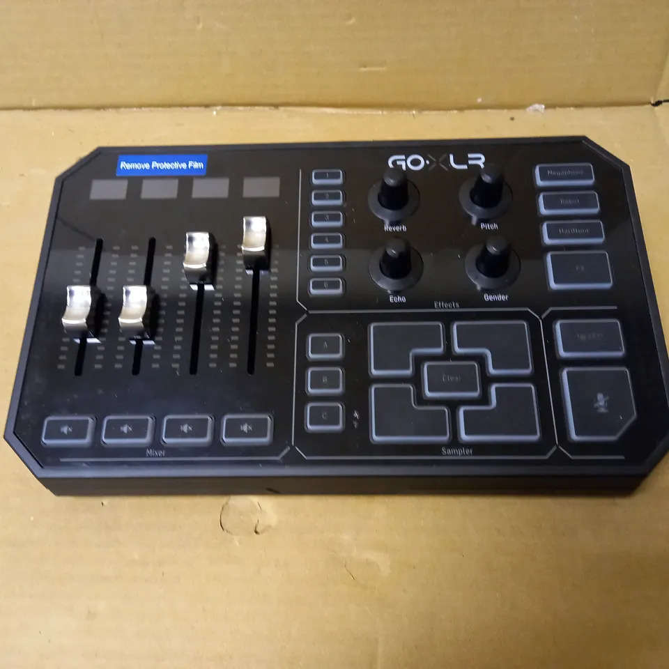 GO XLR ONLINE BROADCASTER PLATFORM 