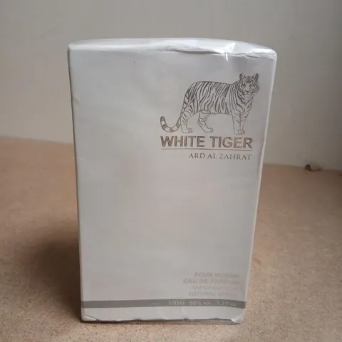 BOXED AND SEALED WHITE TIGER ARD AL ZAHRAT EAU DE PARFUM 100ML