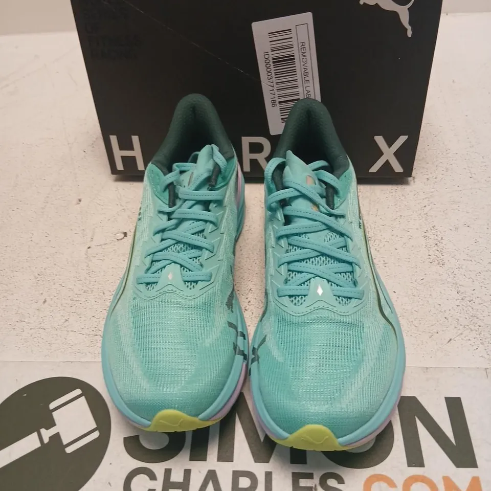 PUMA DEVIATE NITRO 4 HYROX WNS – INTENSE MINT-LAVENDER, UK 6