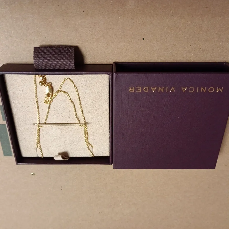 MONICA VINADER NECKLACE - GOLD-TONE CHAIN 