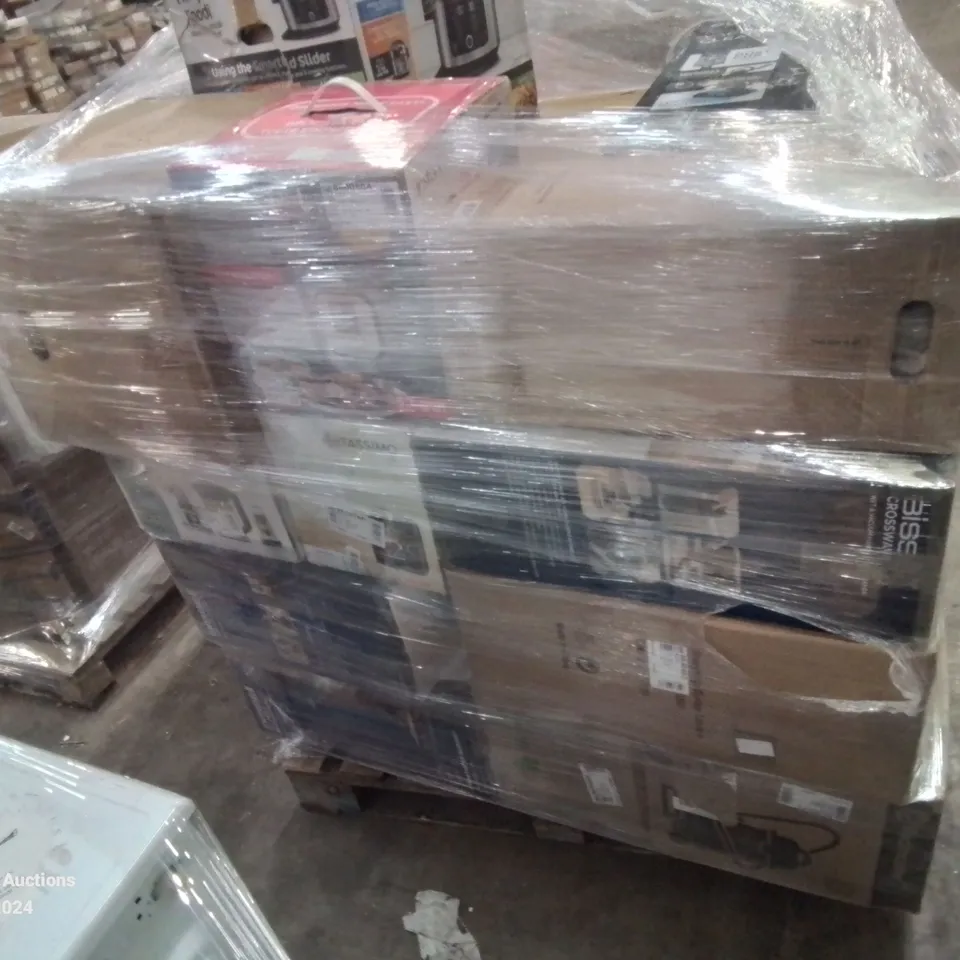 PALLET OF APPROXIMATELY 27 UNPROCESSED RAW RETURN HOUSEHOLD AND ELECTRICAL GOODS TO INCLUDE;