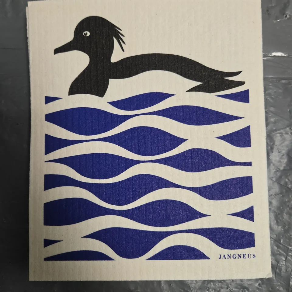 APPROXIMATELY 7 JANGNEUS – ASSORTED ART PRINTS (DUCK & WAVES; FLORAL GREEN; GRASS & LEAVES; GEESE)