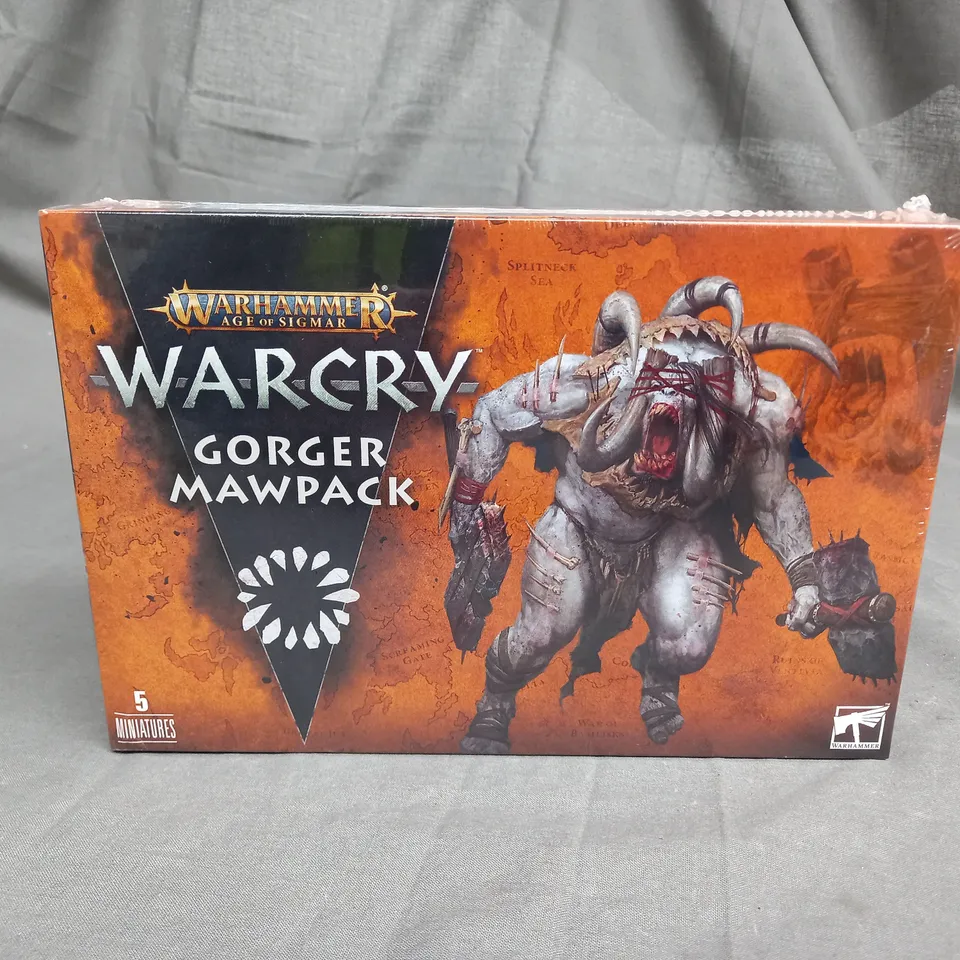 BOXED AND SEALED WARHAMMER - AGE OF SIGMAR - WARCRY GORGER MAWPACK