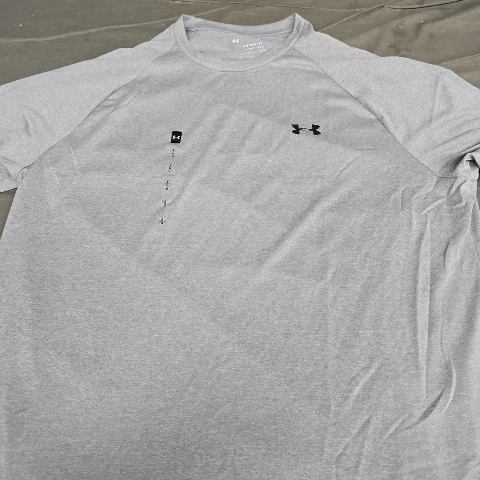 UNDER ARMOUR LOGO TEE - SIZE LARGE