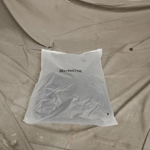 DESTRUCTIVE KNITTED SWEATSHIT BLACK MEDIUM