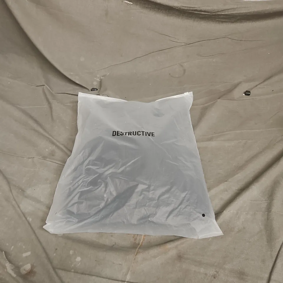 DESTRUCTIVE KNITTED SWEATSHIT BLACK MEDIUM