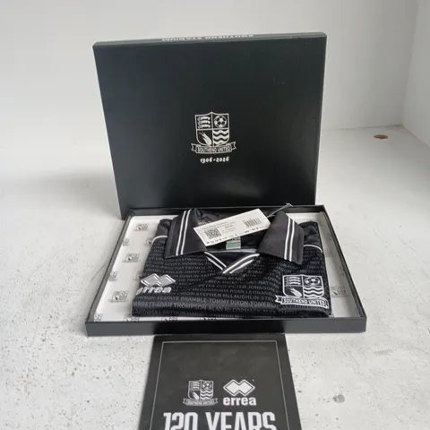SOUTHEND UNITED X ERREA 4TH SHIRT 2026/27 β FOOTBALL JERSEY, SIZE S - 120 YEARS OF SOUTHEND UNITED F C