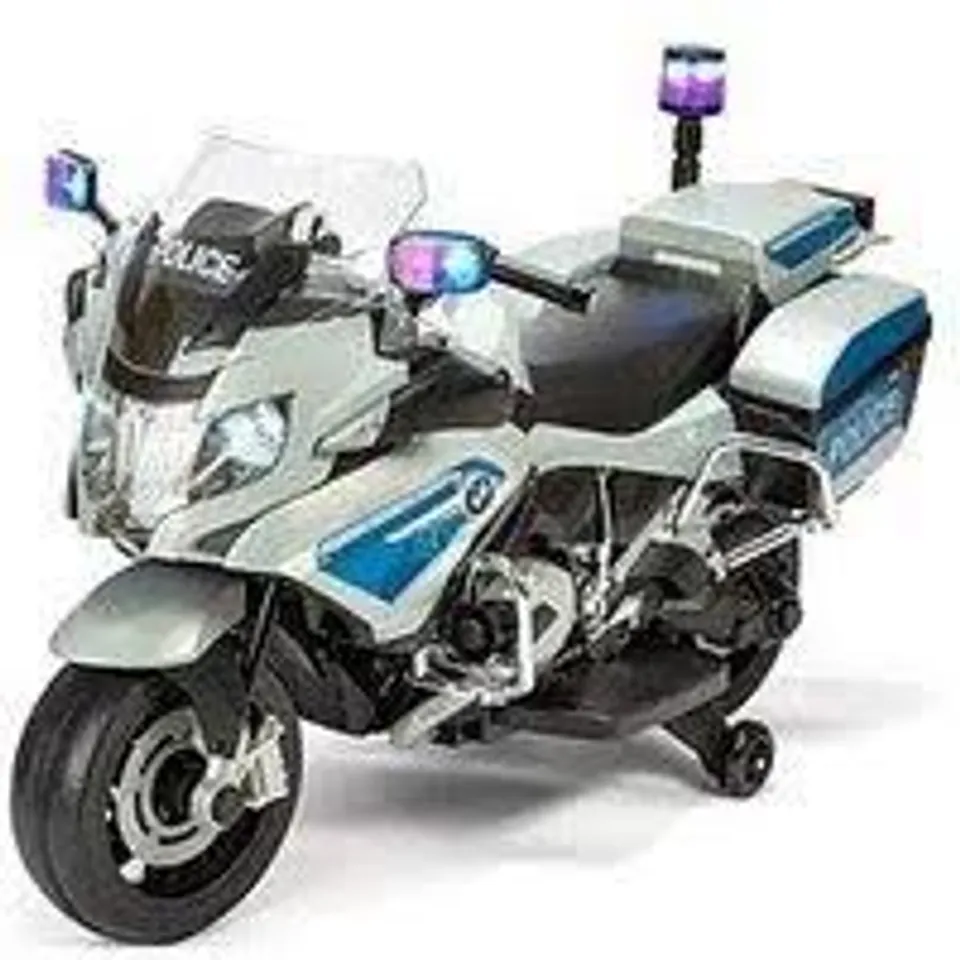 ELECTRIC RIDE ON BMW POLICE BIKE [COLLECTION ONLY]