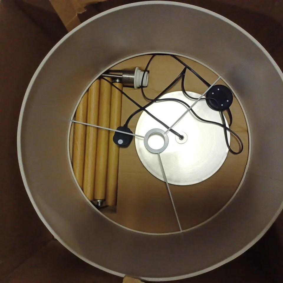 JOHN LEWIS PARAWOOD FLOOR LAMP 