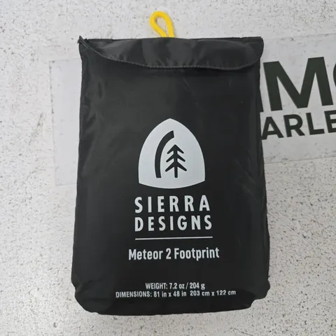 SIERRA DESIGNS METEOR 2 FOOTPRINT GROUNDSHEET - TENT FOOTPRINT IN BAG