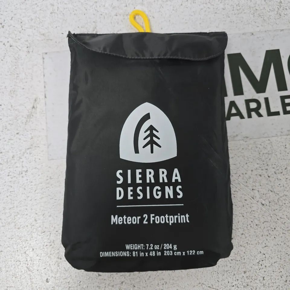 SIERRA DESIGNS METEOR 2 FOOTPRINT GROUNDSHEET - TENT FOOTPRINT IN BAG