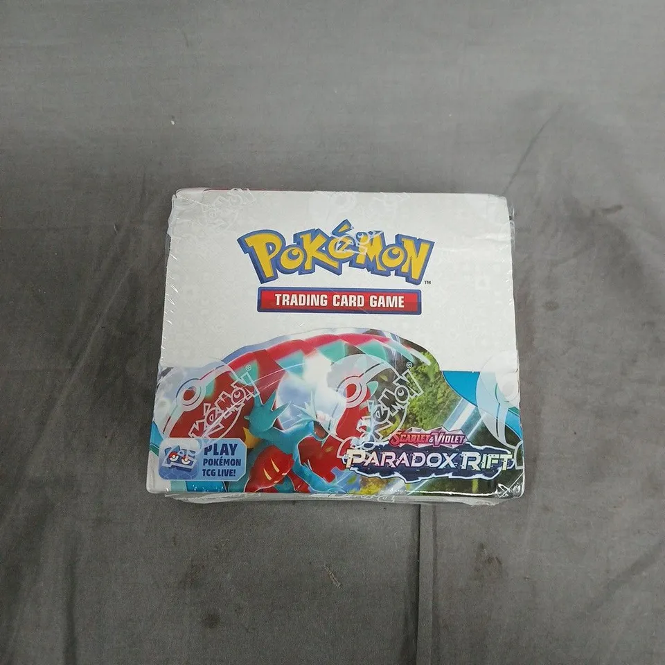 POKÉMON TRADING CARD GAME SCARLET & VIOLET PARADOX RIFT BOOSTER BOX - SEALED
