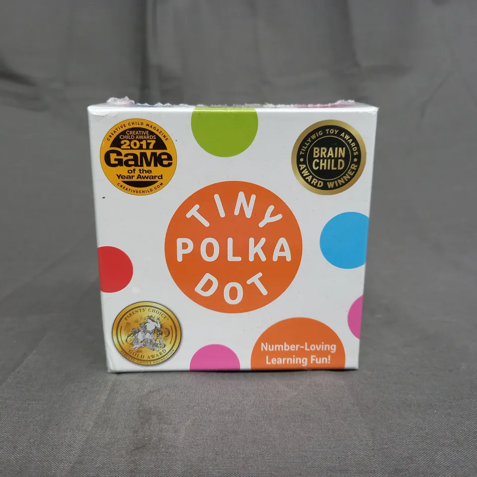 SEALED TINY POLKA DOT LEARNING CARD GAME