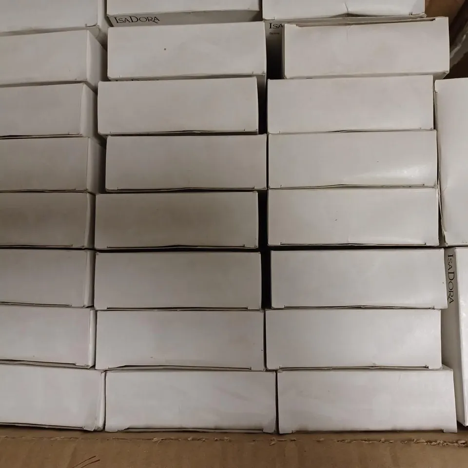BOX OF APPROXIMATELY 56 ISADORA FOUNDATION COLOUR BLENDER PACKS (3 BOTTLES IN EACH PACK) (03 DARK 15ml)