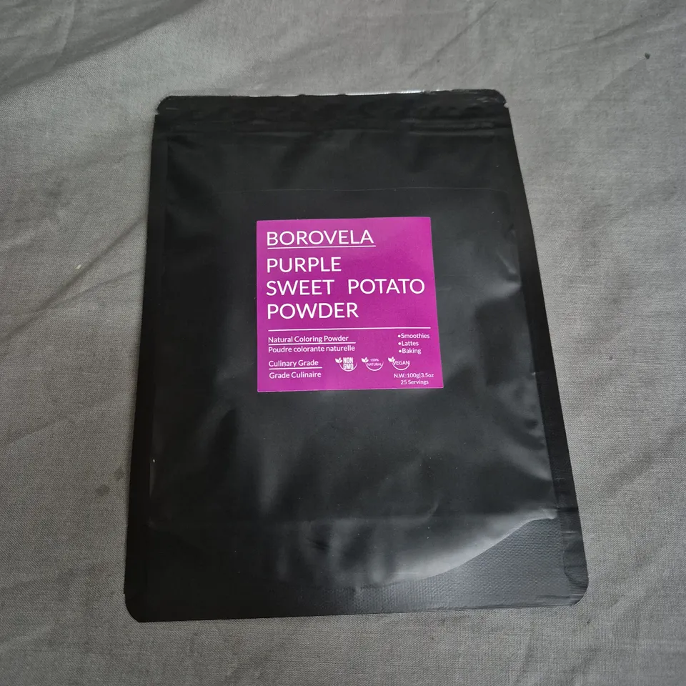 LARGE QUANTITY OF BOROVELA PURPLE SWEET POTATO POWDER