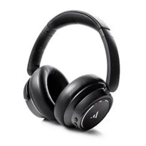 ARGON AUDIO QUIET STORM BLACK OVER EAR WIRELESS BLUETOOTH NOISE CANCELLING MIC CLOSED BACK HEADPHONES