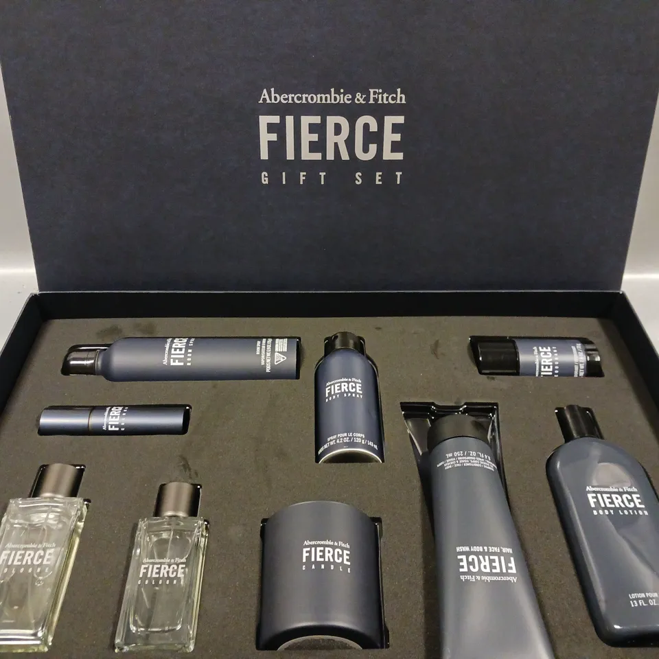 BOXED ABERCROMBIE & FITCH FIERCE GIFT SET 