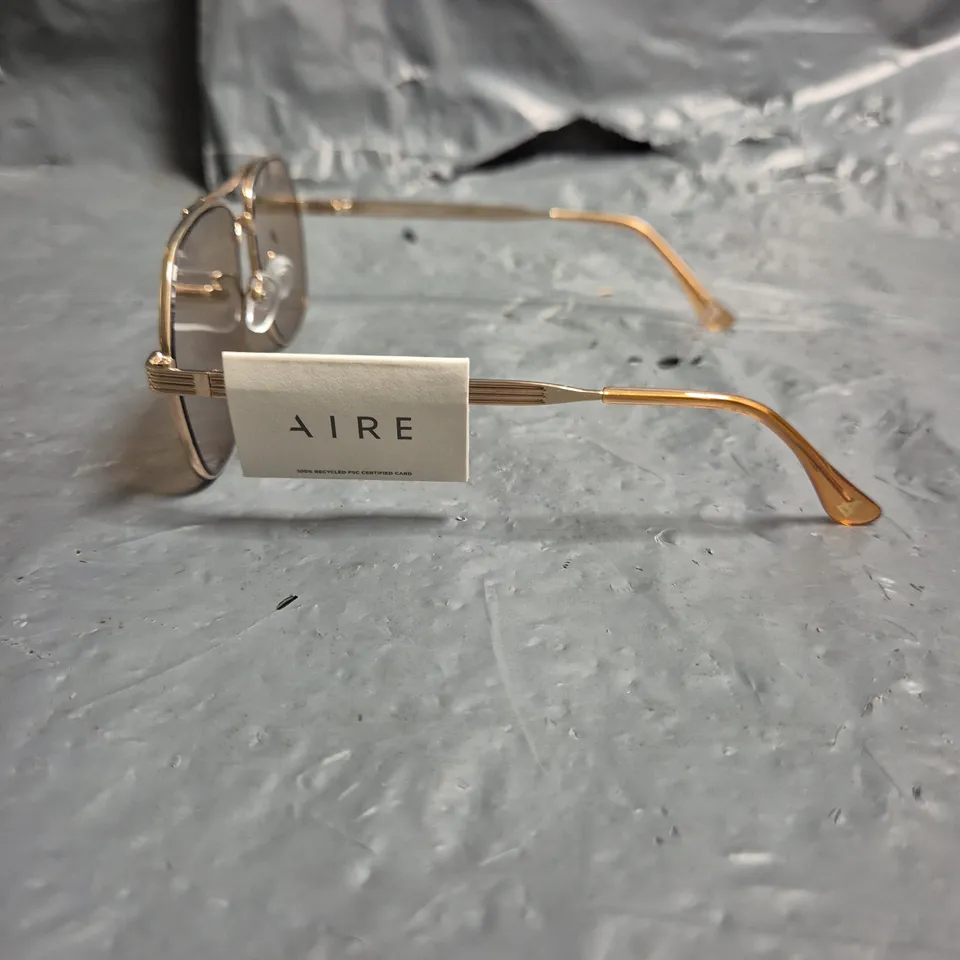 AIRE COSMOS BRIGHT GOLD SUNGLASSES