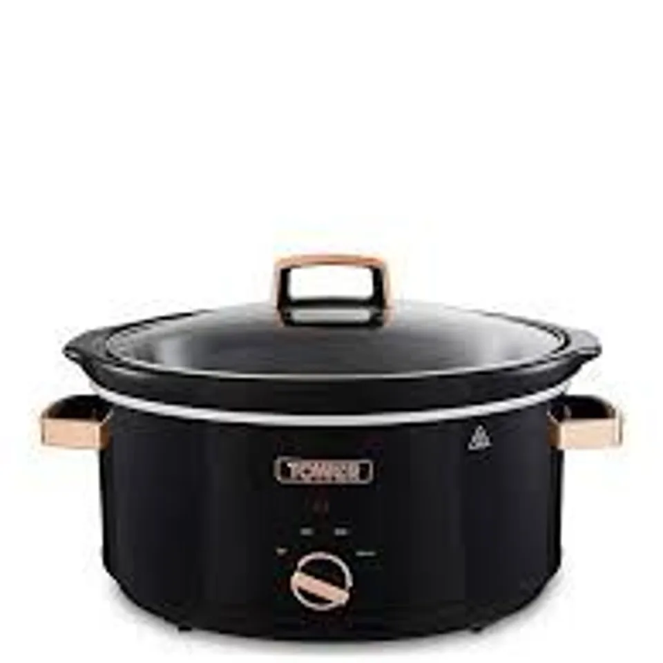 BOXED TOWER 6.5L S/S SLOW COOKER - ROSE GOLD