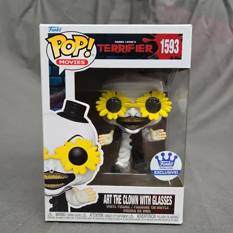 POP! MOVIES - TERRIFIER - ART THE CLOWN WITH GLASSED - 1593