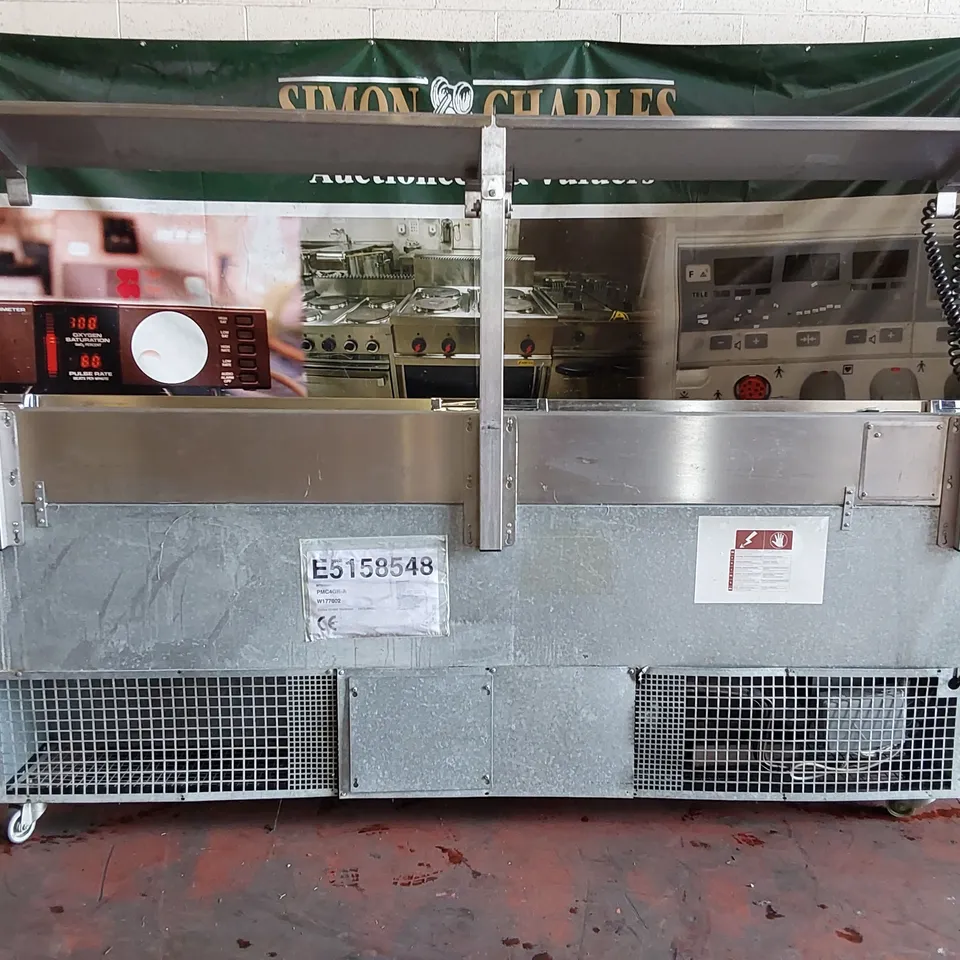 FOSTER PMC4GR-A 4-DOOR REFIDGERATOR CABINET WITH PREP STATION 