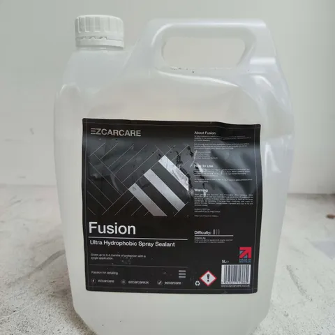 EZCARCARE FUSION ULTRA HYDROPHOBIC SPRAY SEALANT – 5L