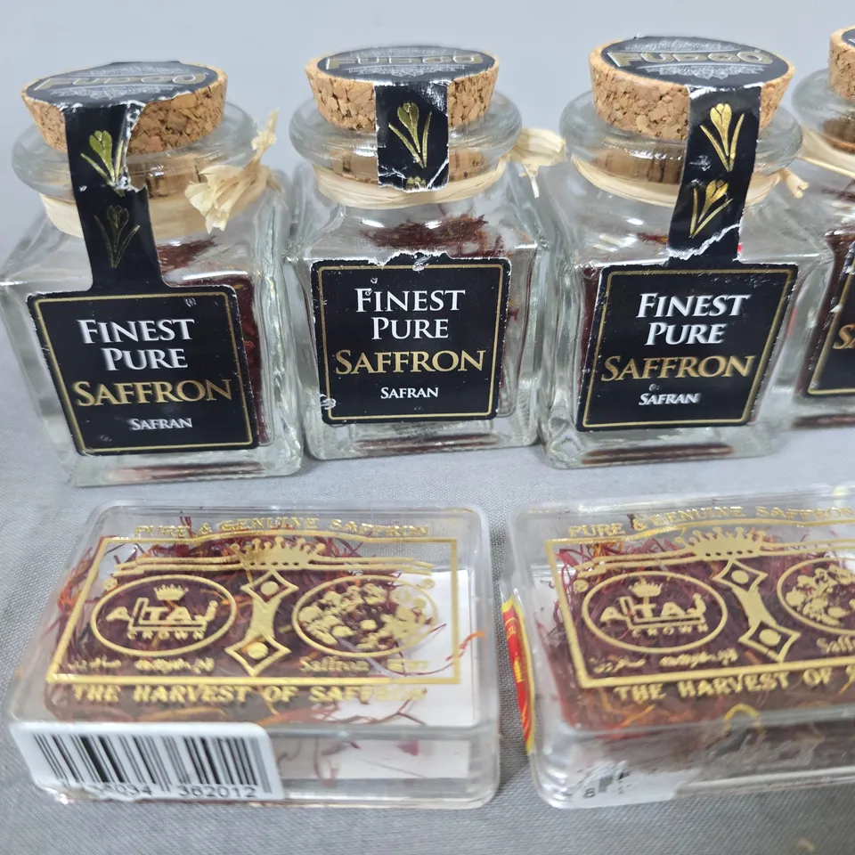 LOT OF 10 PACKS OF SAFFRON