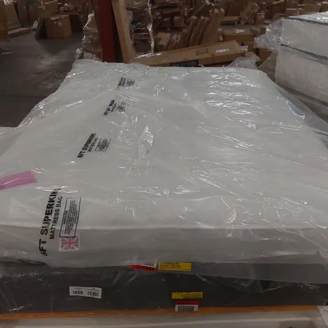 QUALITY BAGGED COOLING FOAM FREE BONNELL COMFORT MATTRESS - 4'6 DOUBLE