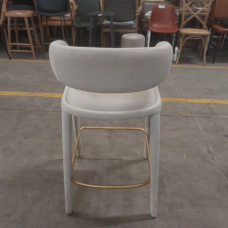 HAGEN BAR STOOL - FULLY UPHOLSTERED FRAME