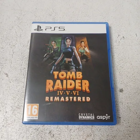 TOMB RAIDER IV–VI REMASTERED FOR PS5