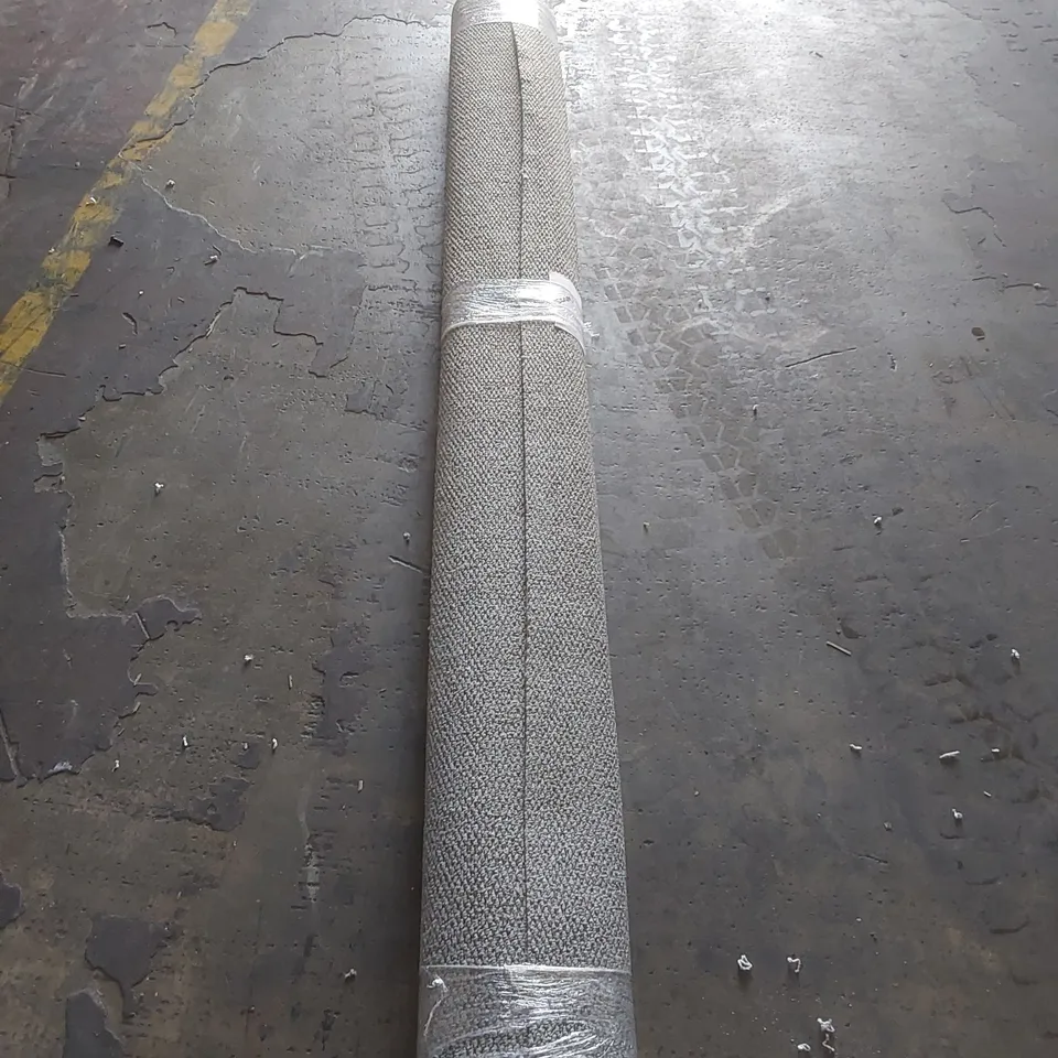 ROLL OF QUALITY RUGGED WAY SILVER CARPET- APPROXIMATELY 2.3 x 4m