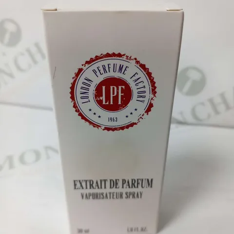 BOXED LONDON PERFUME FACTORY EXTRAIT DE PARFUM 30ML