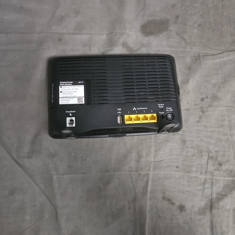 BT Broadband Router – Black 