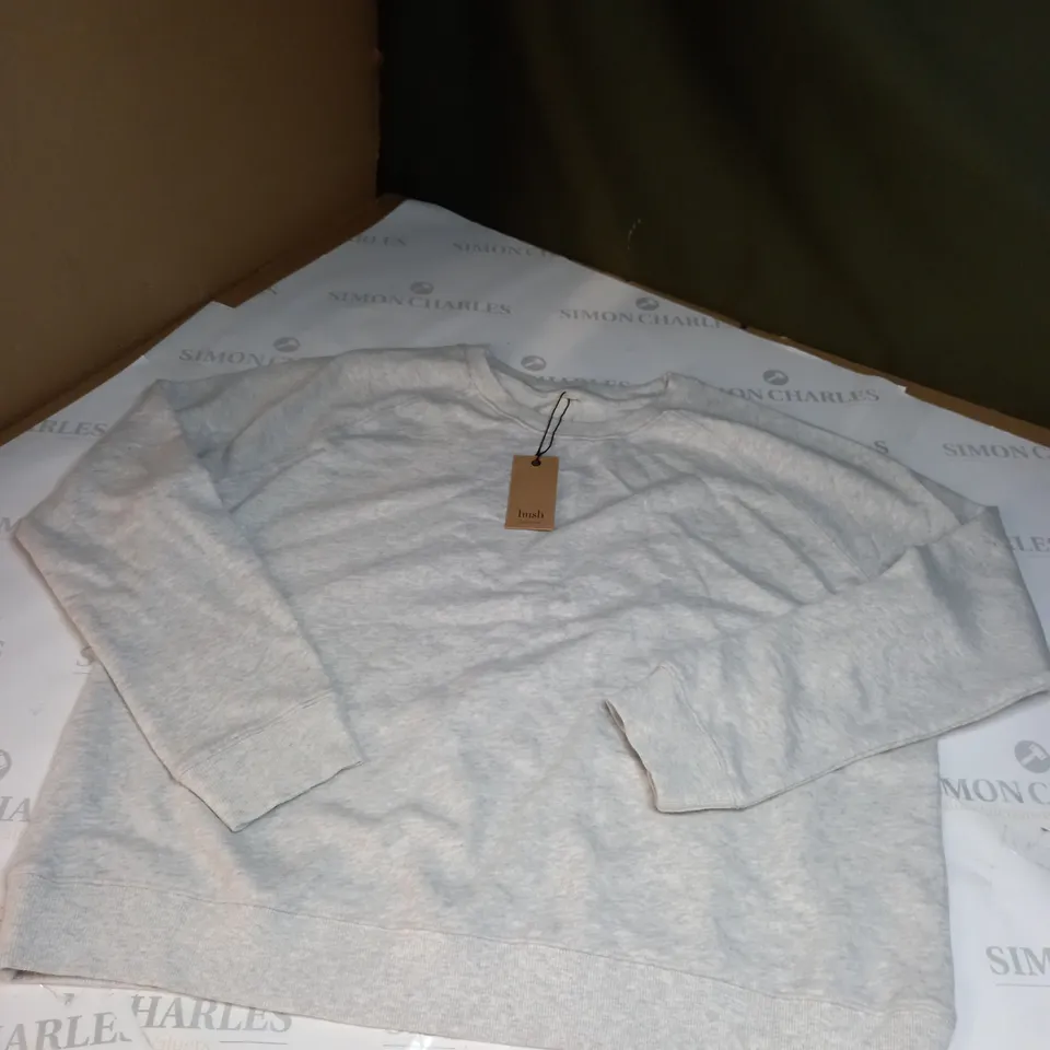 LIGHT GREY HUSH JUMPER SIZE M 
