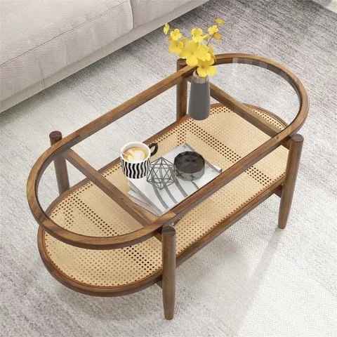 BOXED ALITHA COFFEE TABLE WITH STORAGE