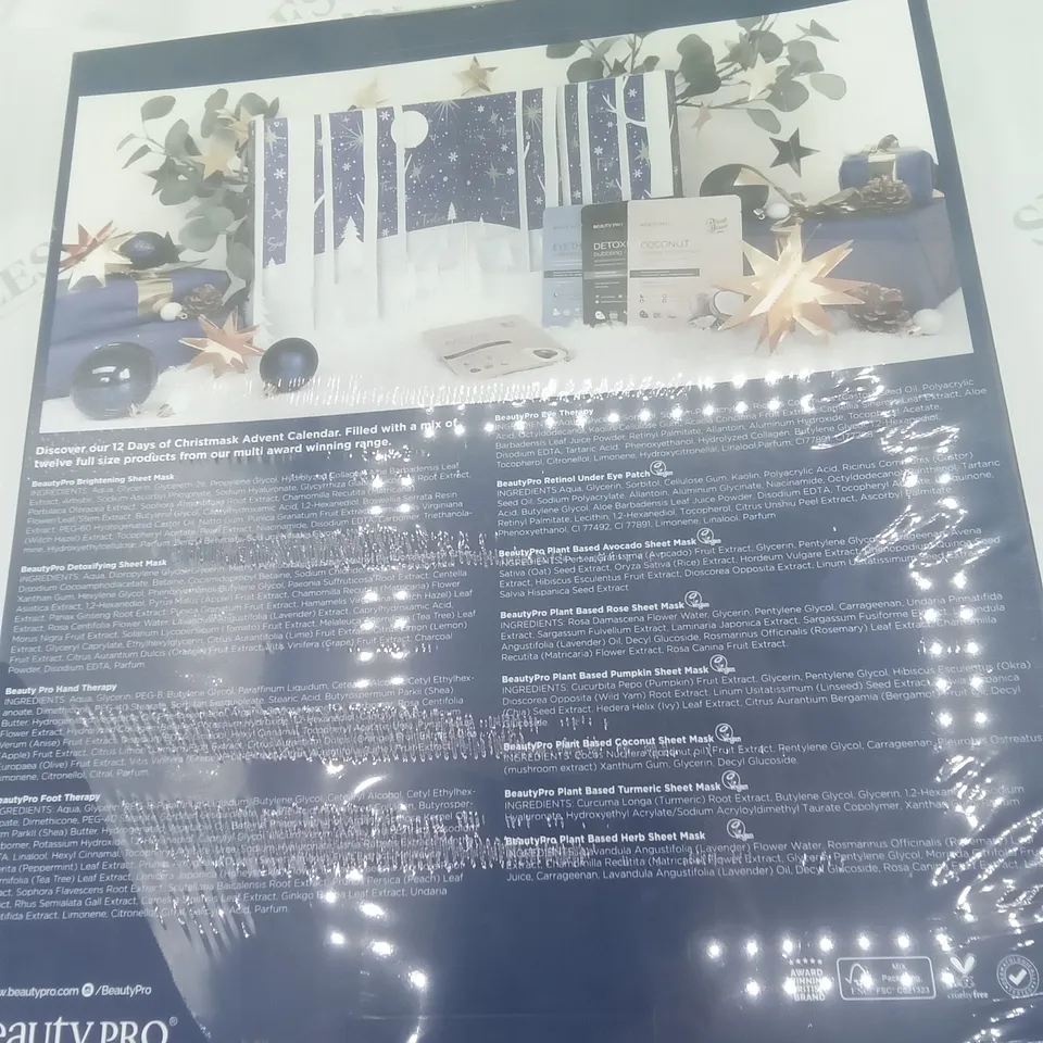 BOXED BEAUTY PRO ADVENT CALENDER 