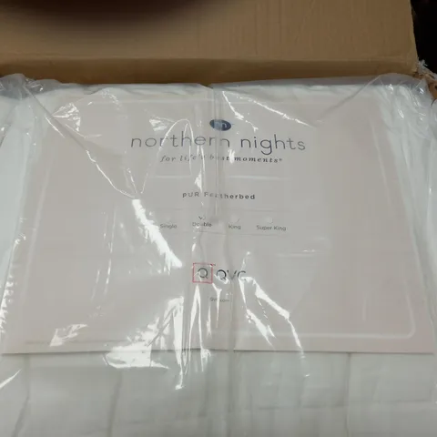 PUR FEATHER BY NORTHERN NIGHTS EXTRA DEEP FEATHERBED - DOUBLE 