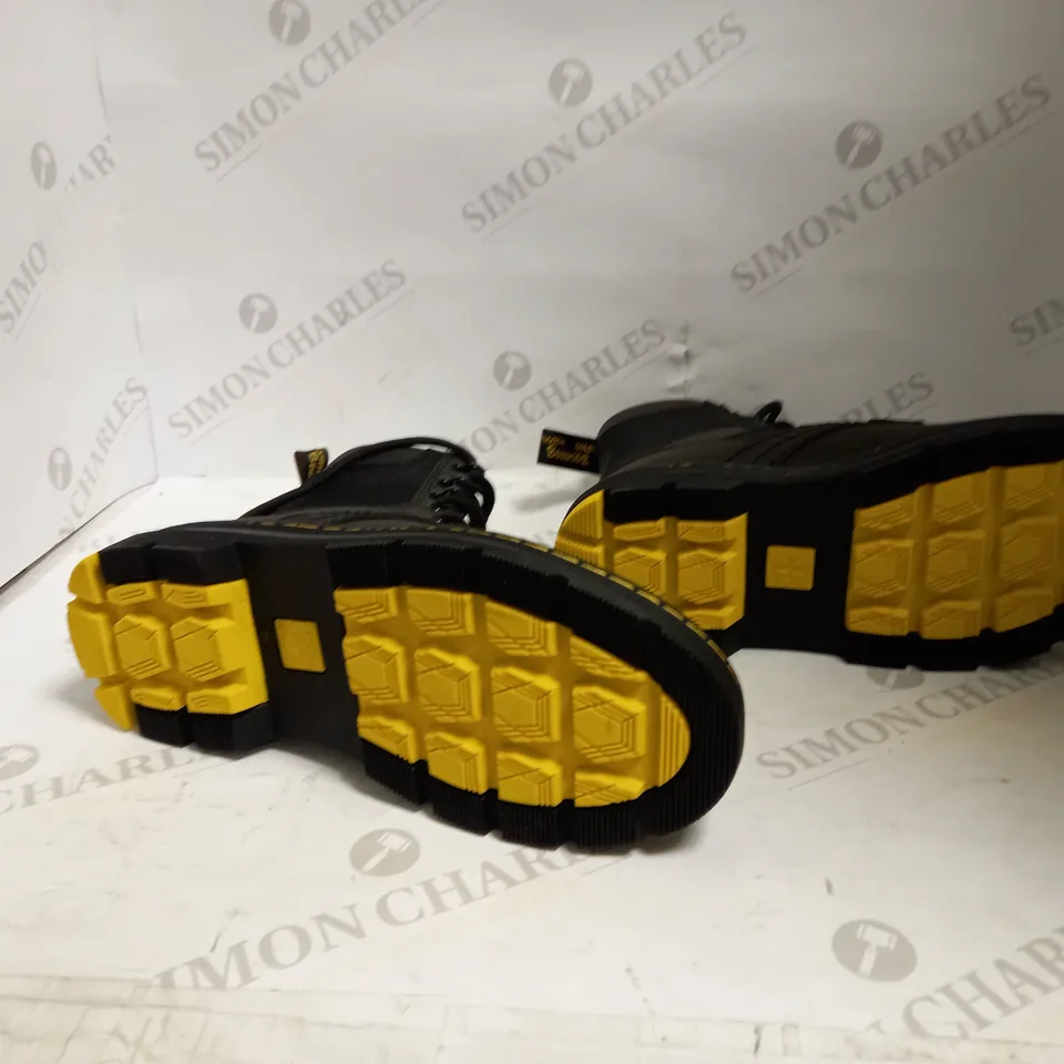 DR.AIRWAIR MARTENS TURBY SPLIT TRACT 2 BLACK UK 6 