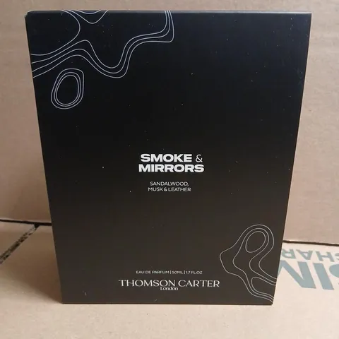 SMOKE & MIRRORS EAU DE PARFUM – THOMSON CARTER LONDON, 50ML