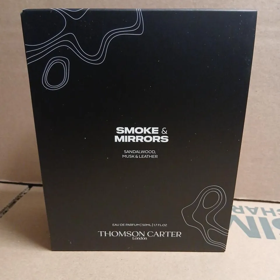 SMOKE & MIRRORS EAU DE PARFUM – THOMSON CARTER LONDON, 50ML