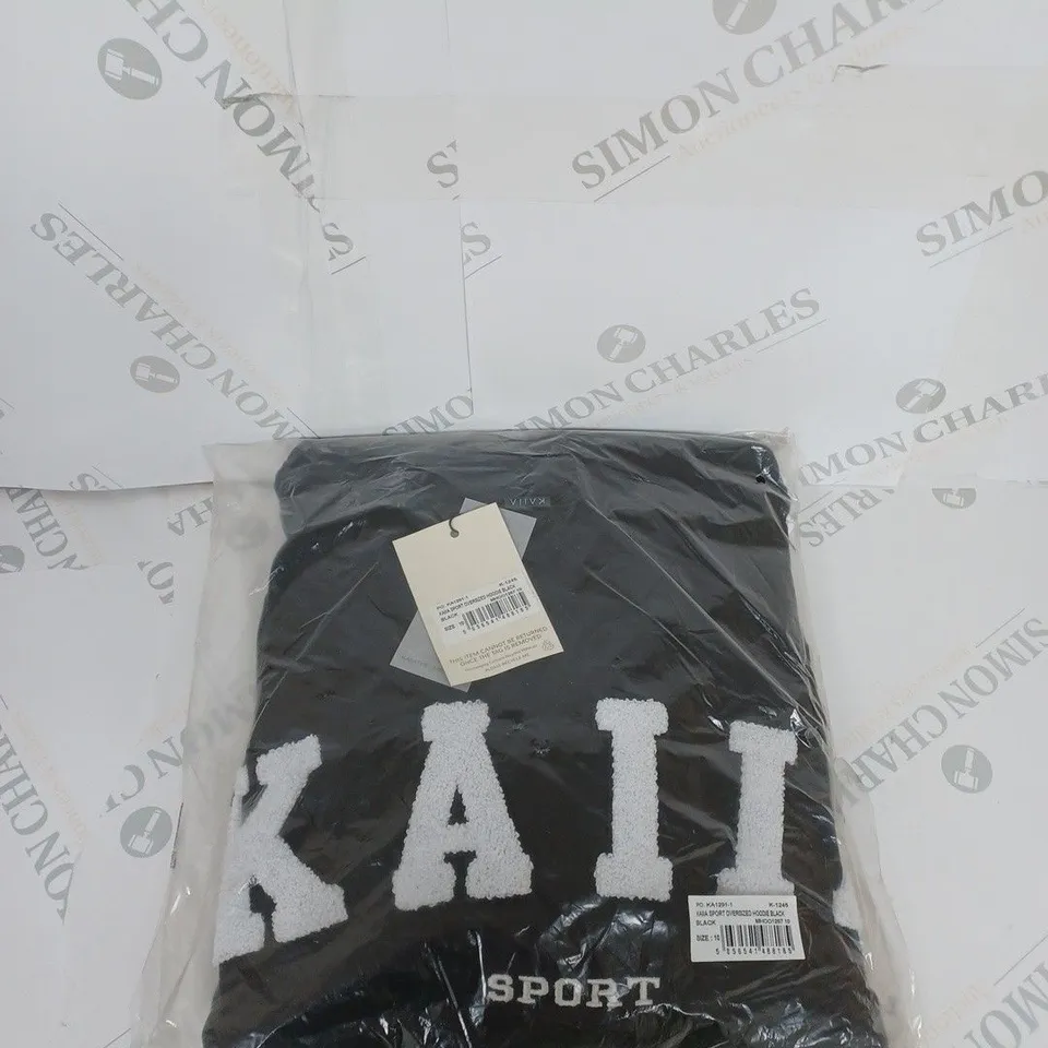 BAGGED KAIIA SPORTS OVESIZED HOODIE SIZE 10