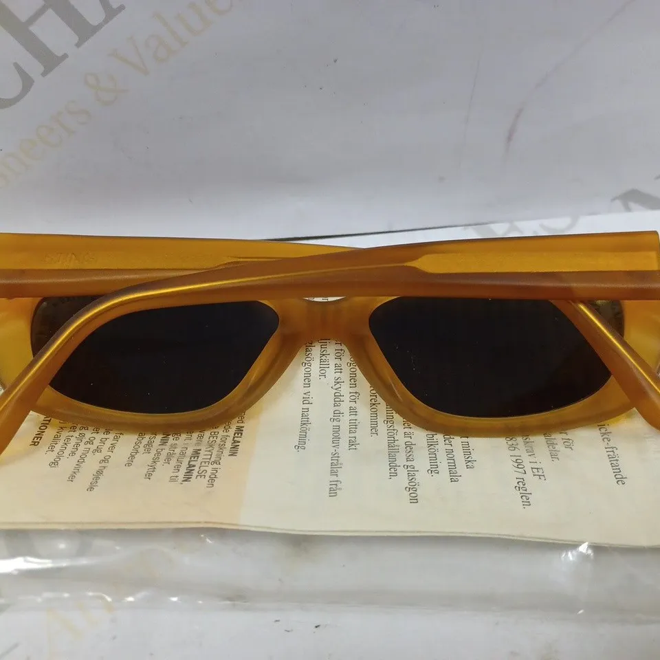 BOX OF APPROX 9 PAIRS OF STING ORANGE 6139 SUNGLASSES 