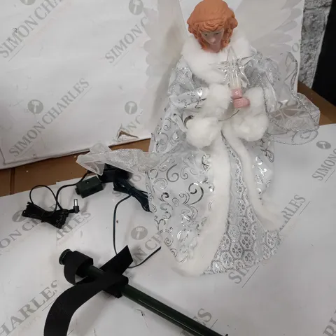 MR CHRISTMAS FIBER OPTIC ANIMATED ANGEL