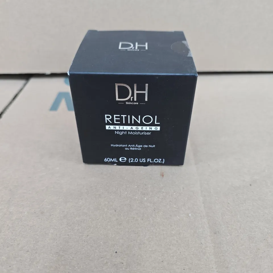 DR H SKINCARE RETINOL ANTI-AGEING NIGHT MOISTURISER 60ML
