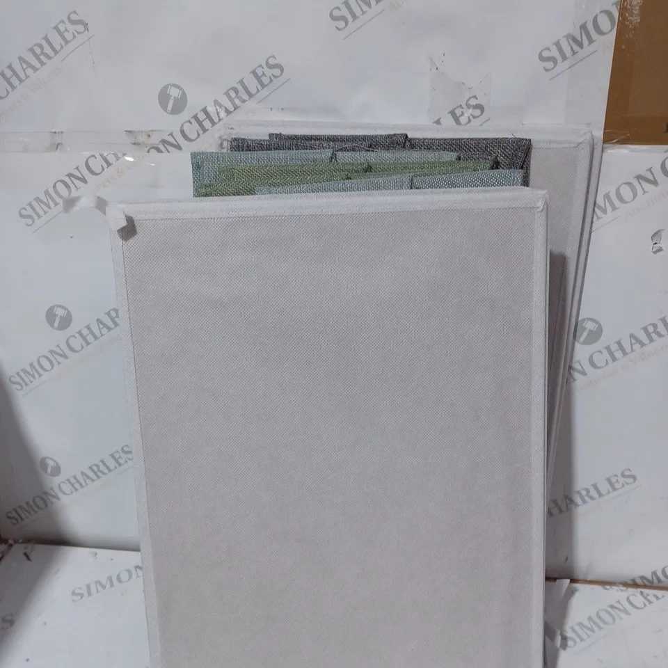 BOXED OPEN STORAGE BOXES 