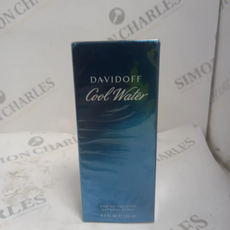 SEALED DAVIDOFF COOL WATER EAU DE TOILETTE - 125ML