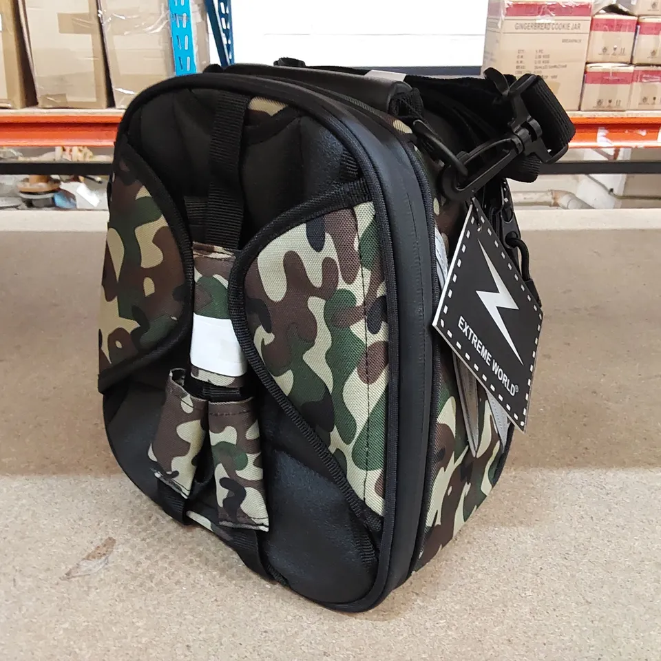 BRAND NEW BOXED EXTREME WORLD MOTORCYCLE BAG - CAMOUFLAGE (1 BOX)