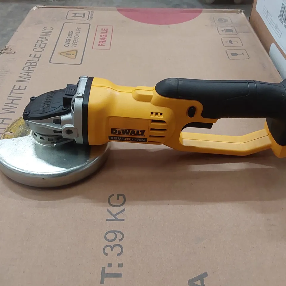 DEWALT 18V XR LI-ION ANGLE GRINDER