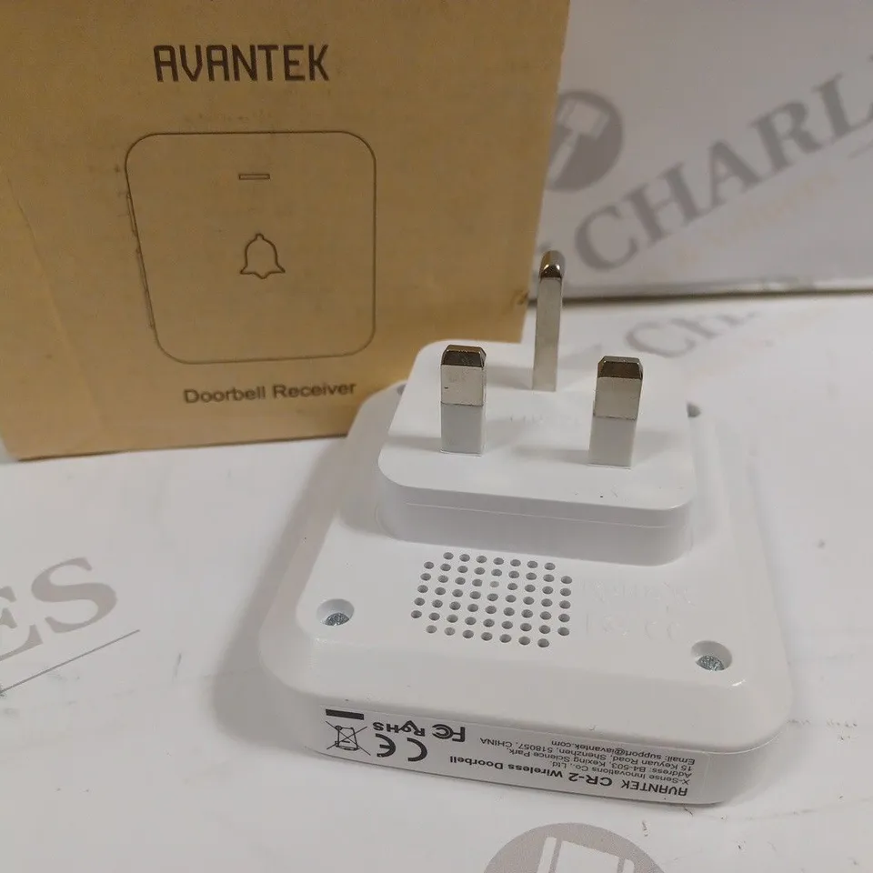 BOXED AVANTEK DOORBELL RECEIVER 