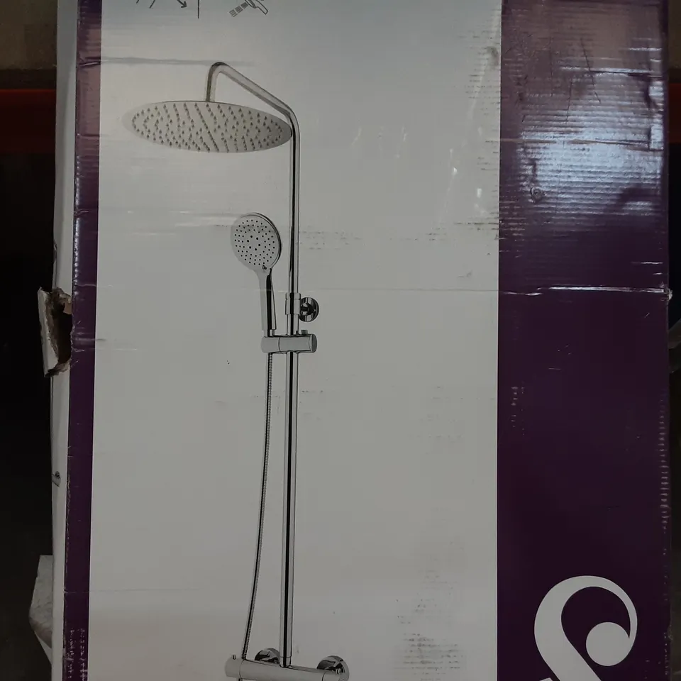 BOXED WEDDELL THERMOSTATIC MIXER SHOWER 